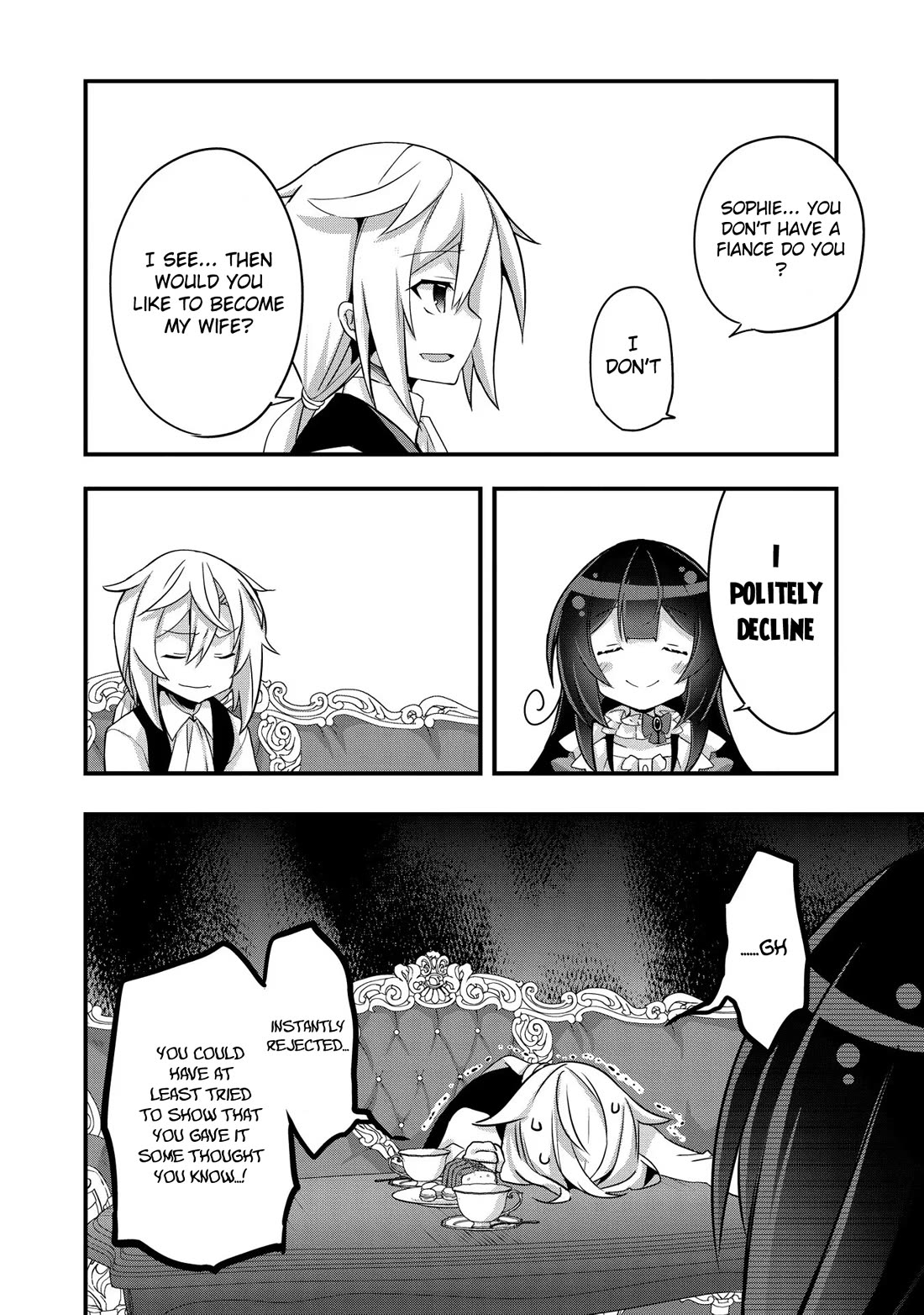 I Was a Man Before Reincarnating, So I Refuse a Reverse Harem Chapter 4 page 8 - Chapter 4