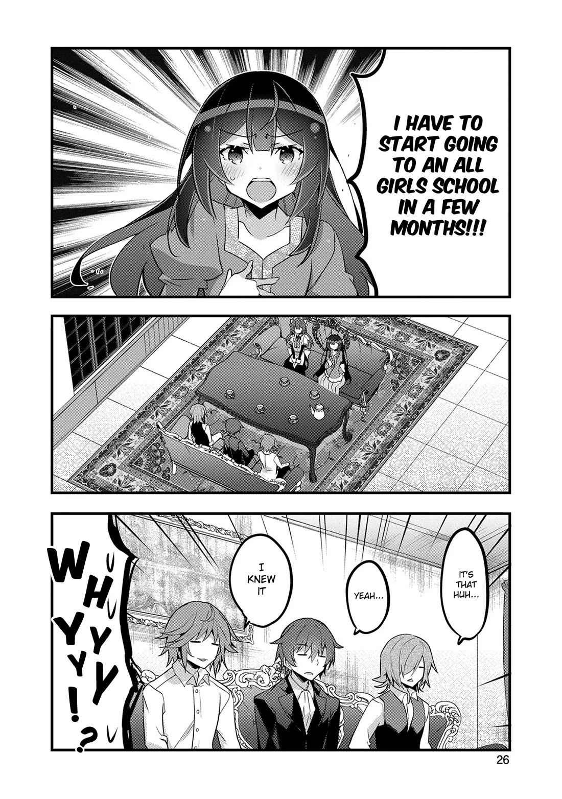 I Was a Man Before Reincarnating, So I Refuse a Reverse Harem Chapter 7 page 6 - Chapter 7