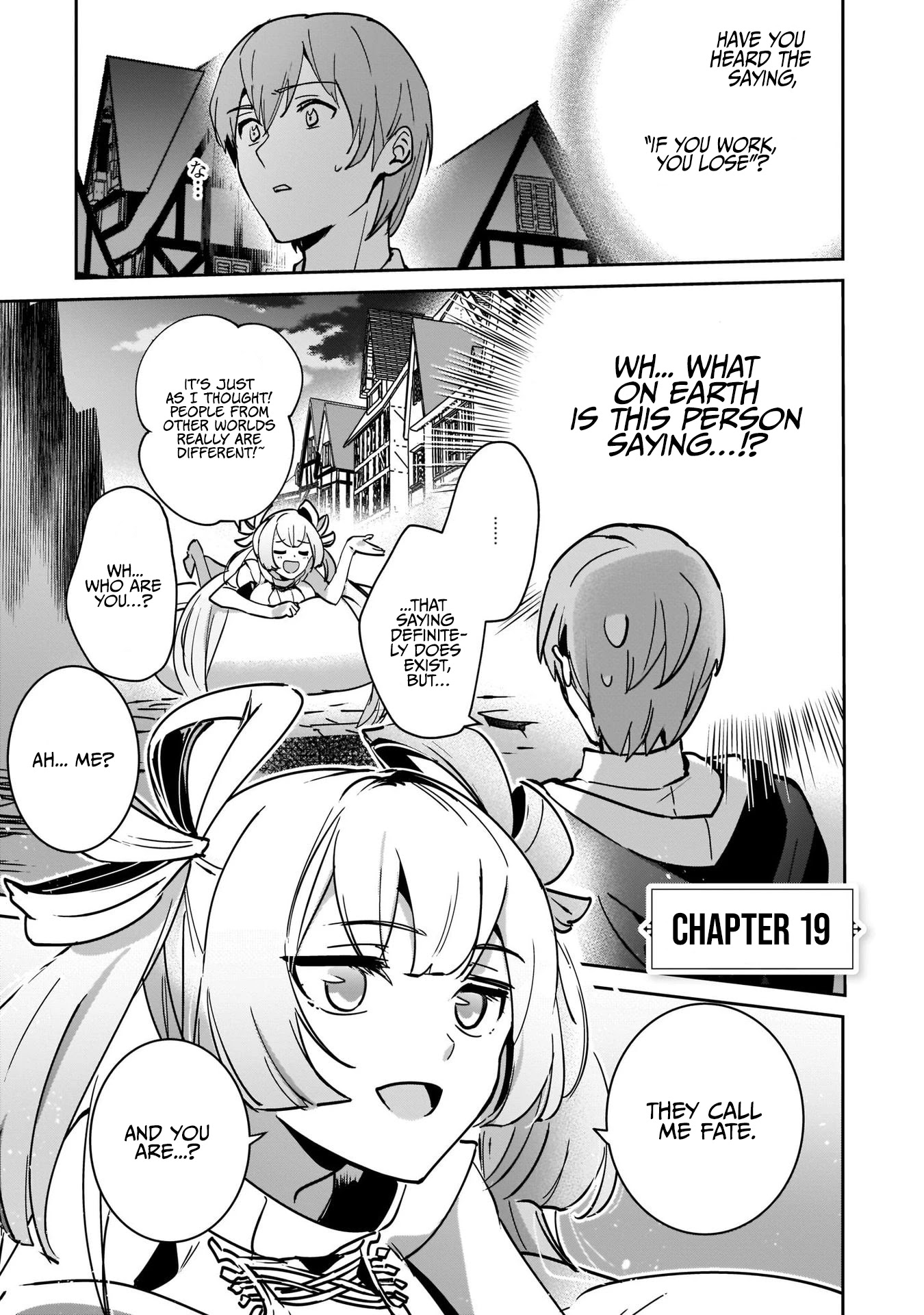 I Was Caught up in a Hero Summoning, but That World Is at Peace Chapter 19 page 3 - Chapter 19