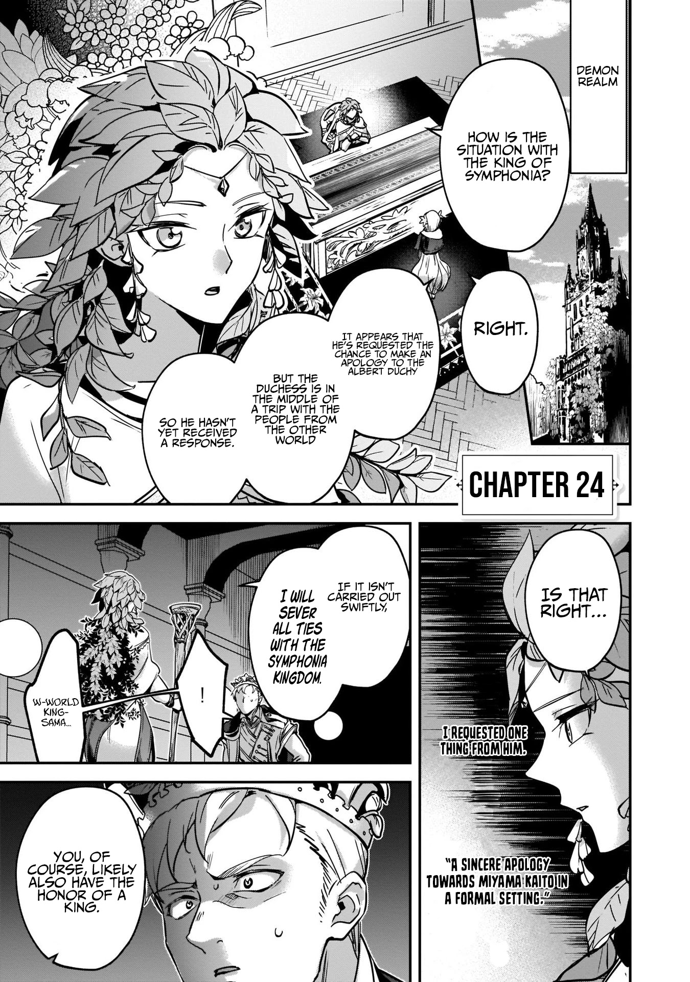 I Was Caught up in a Hero Summoning, but That World Is at Peace Chapter 24 page 3 - Chapter 24