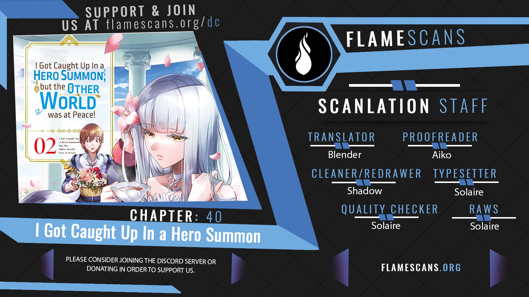 I Was Caught up in a Hero Summoning, but That World Is at Peace Chapter 40 page 1 - Chapter 40