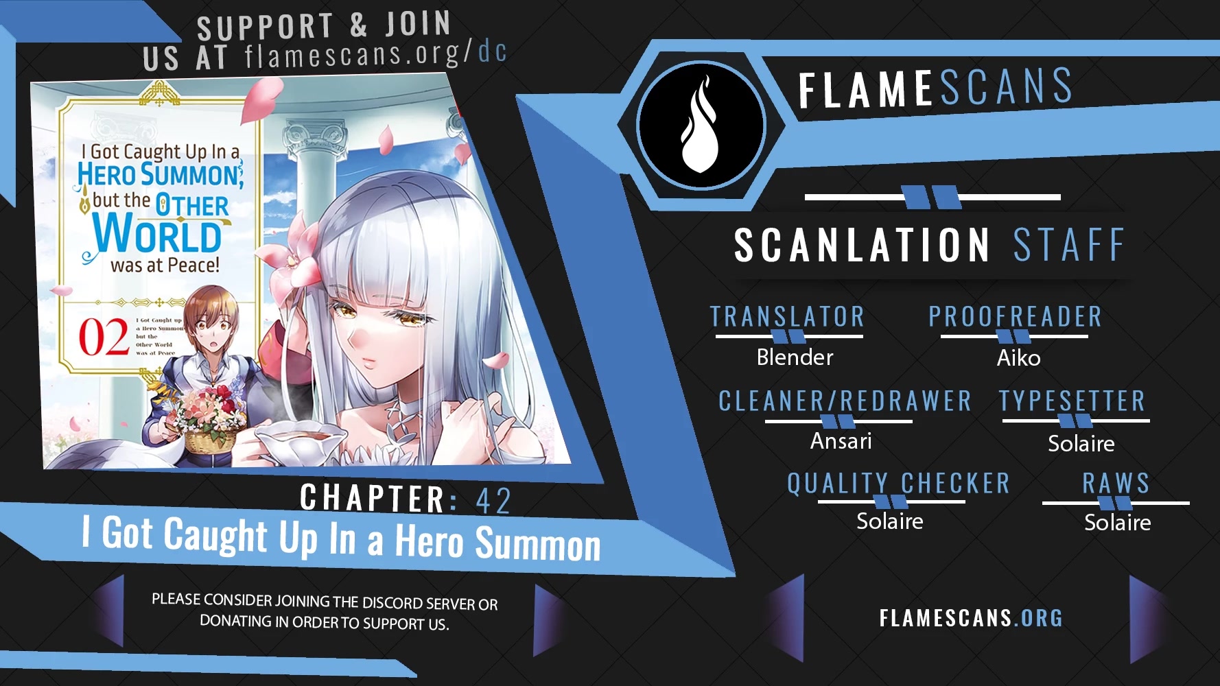 I Was Caught up in a Hero Summoning, but That World Is at Peace Chapter 42 page 1 - Chapter 42