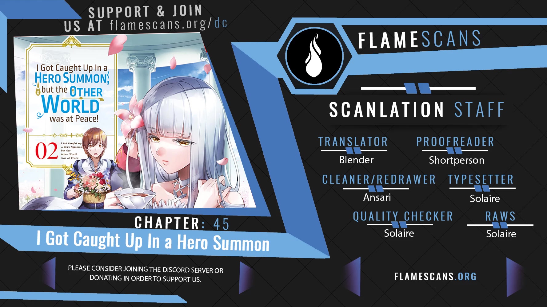 I Was Caught up in a Hero Summoning, but That World Is at Peace Chapter 45 page 1 - Chapter 45