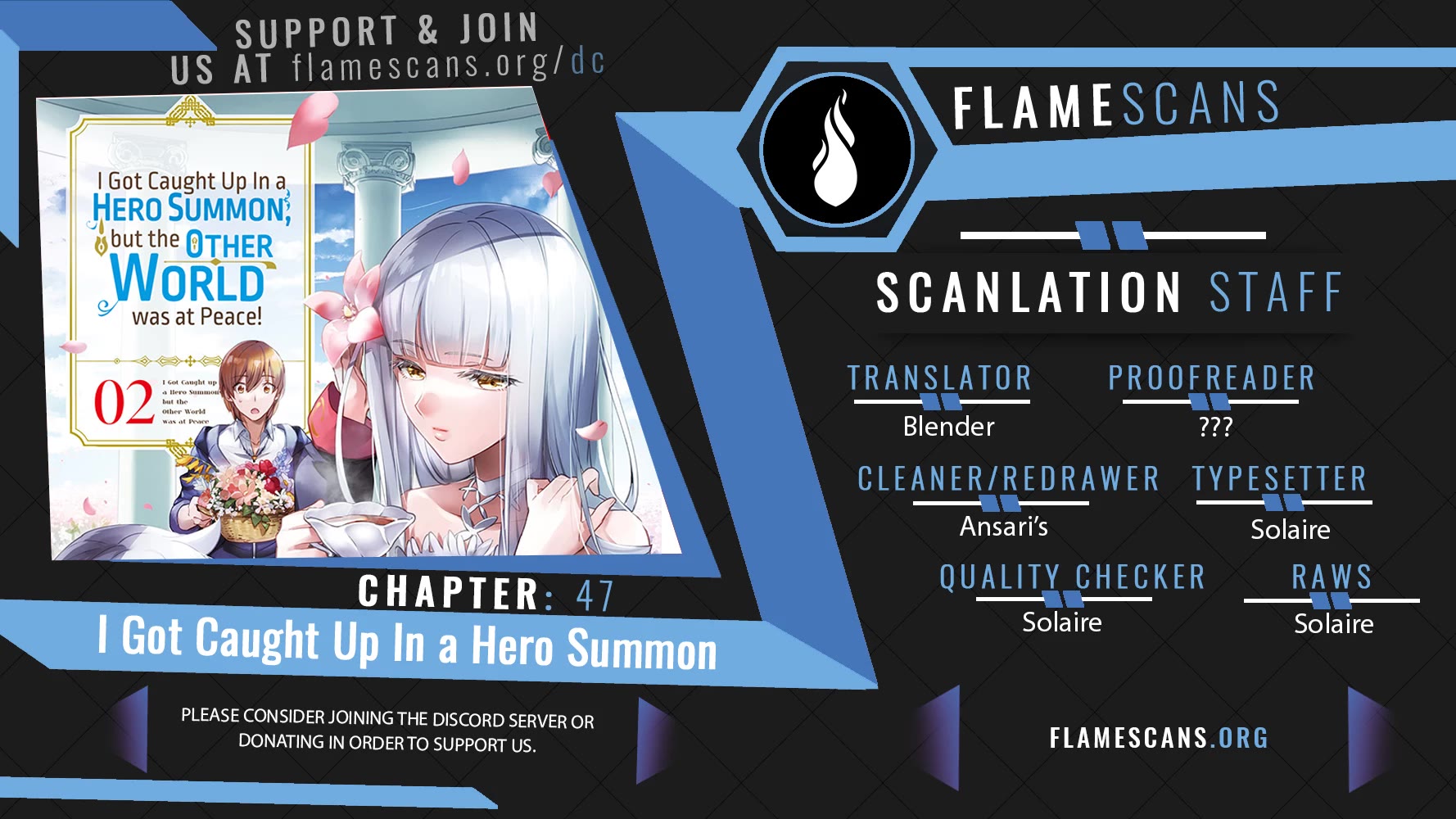 I Was Caught up in a Hero Summoning, but That World Is at Peace Chapter 47 page 1 - Chapter 47