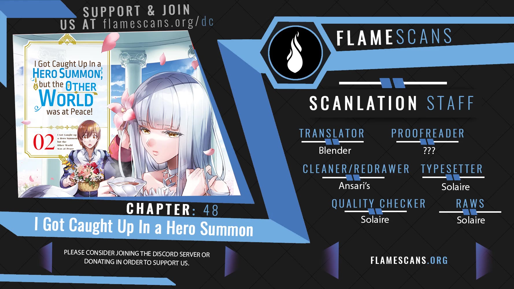 I Was Caught up in a Hero Summoning, but That World Is at Peace Chapter 48 page 1 - Chapter 48