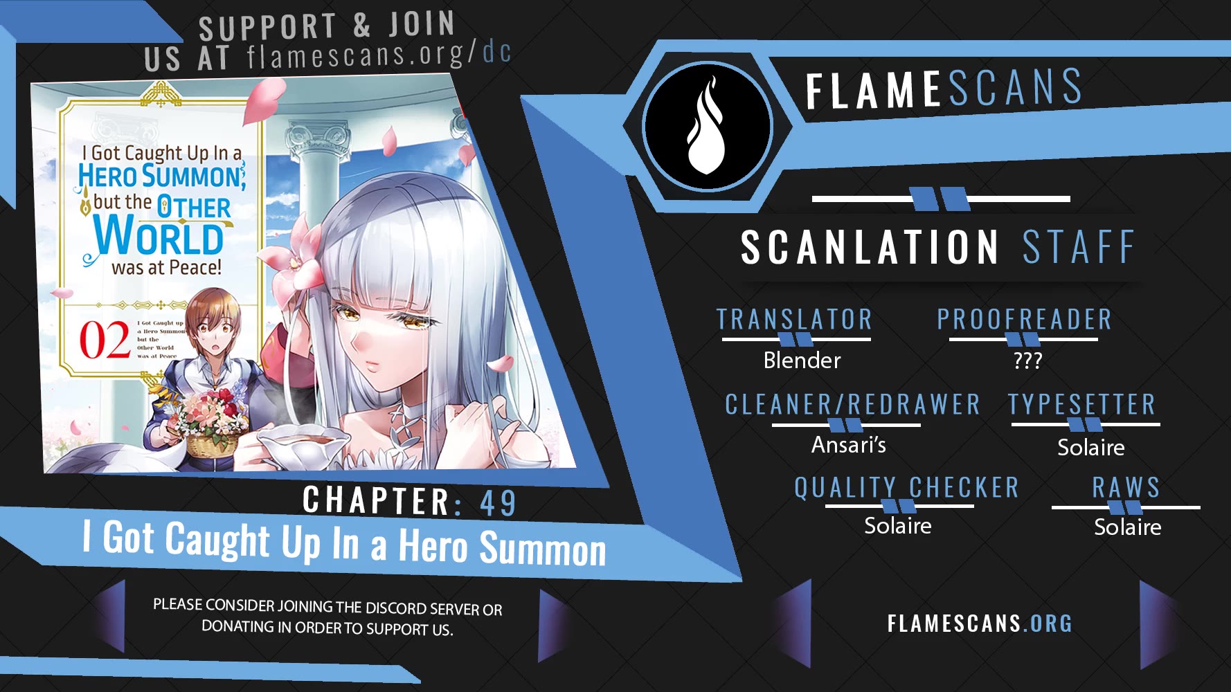 I Was Caught up in a Hero Summoning, but That World Is at Peace Chapter 49 page 1 - Chapter 49