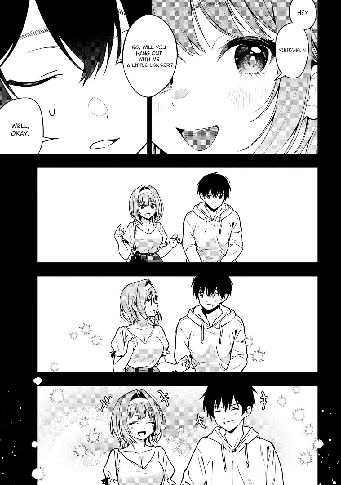 I Was Cheated On by My Girlfriend, but My Devilish Junior Now Yearns for Me Chapter 25 page 13 - Chapter 25: Pure, Proper, and Beautiful, Its Appearance, Like a Flower Blooming With Dignity