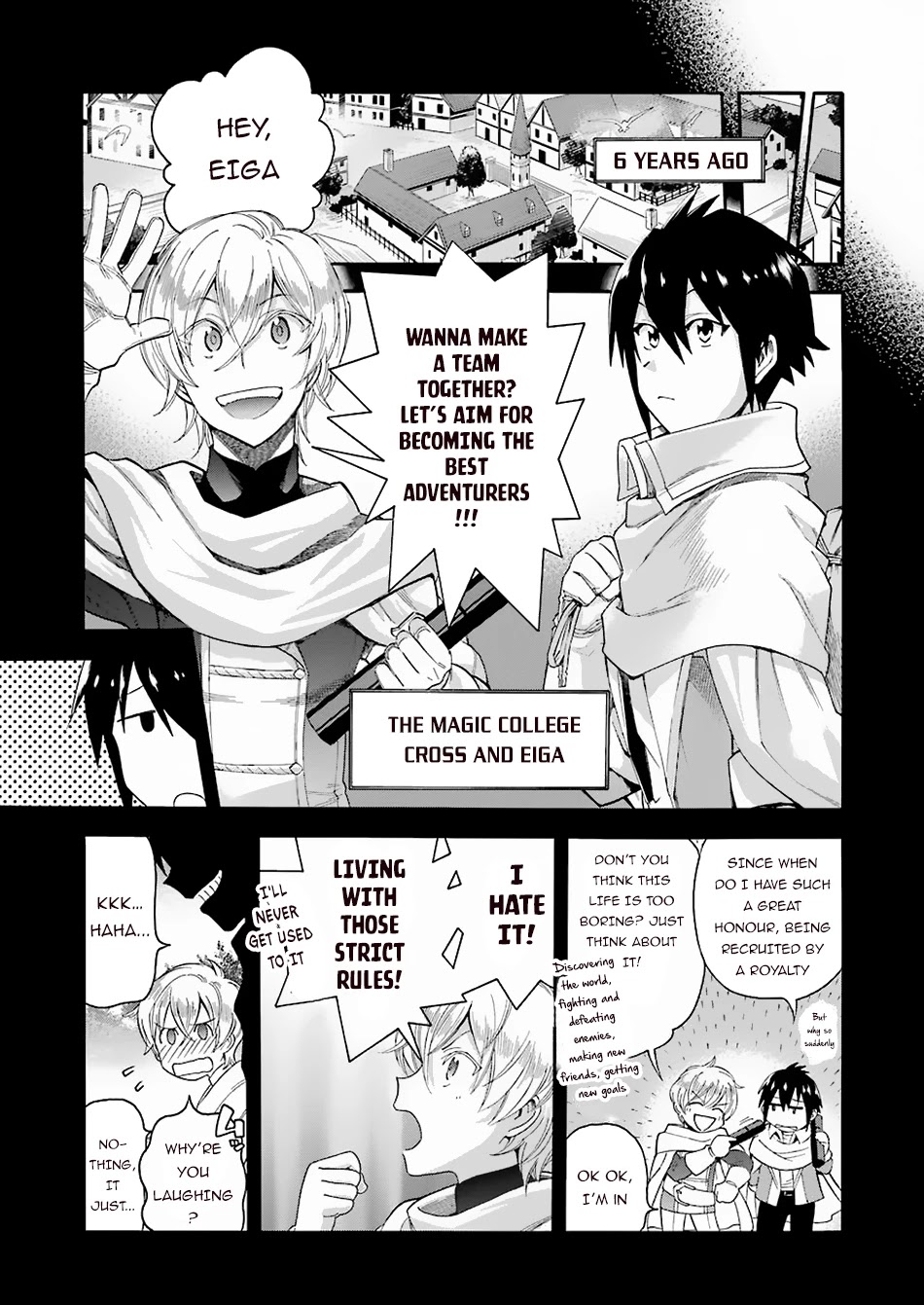 I Was Dismissed from the Hero’s Party Because They Don’t Need My Training Skills, so I Strengthened My [Fief] Which I Got as a Replacement for My Retirement Money. Chapter 1 page 7 - Chapter 1: The Pension