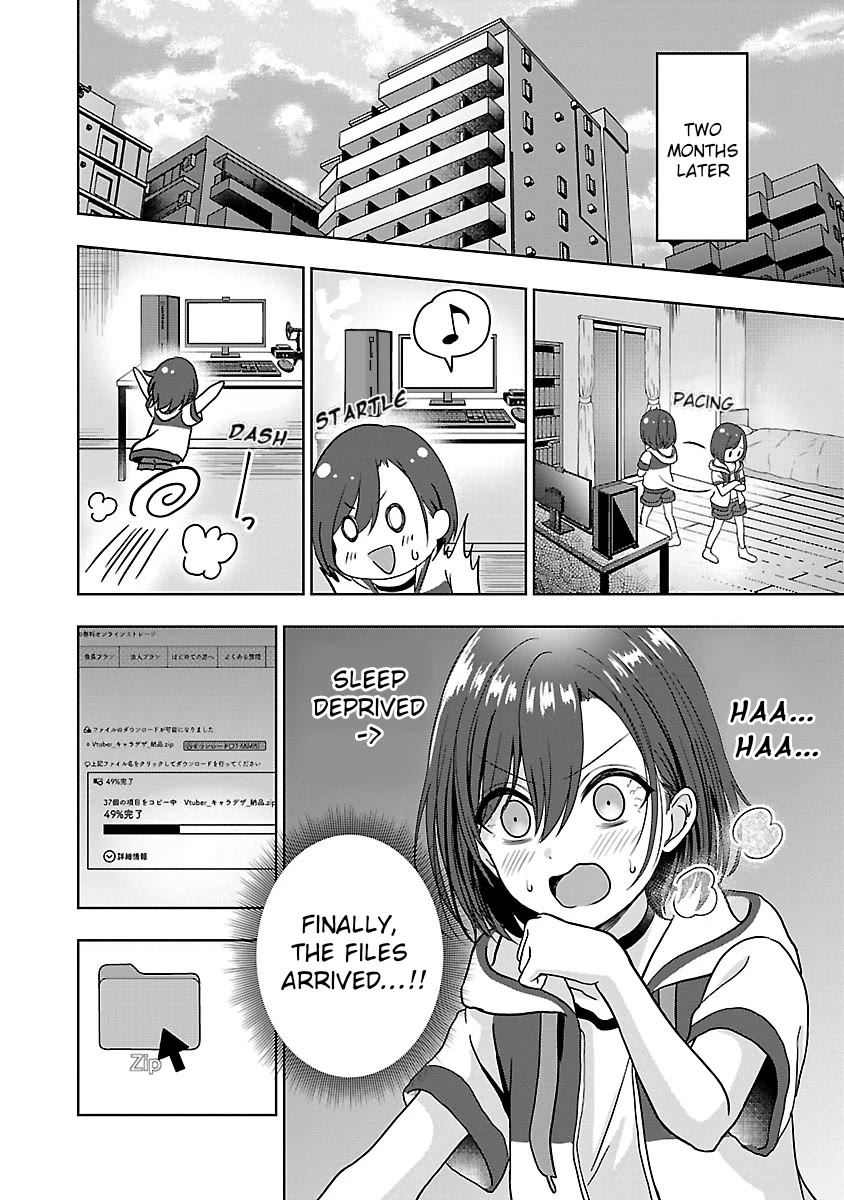 I was Heartbroken, So I Became a VTuber, But Then I Became Popular with the Older Ladies Chapter 1 page 11 - Chapter 1: An Unexpectedly Gorgeous Girl?!