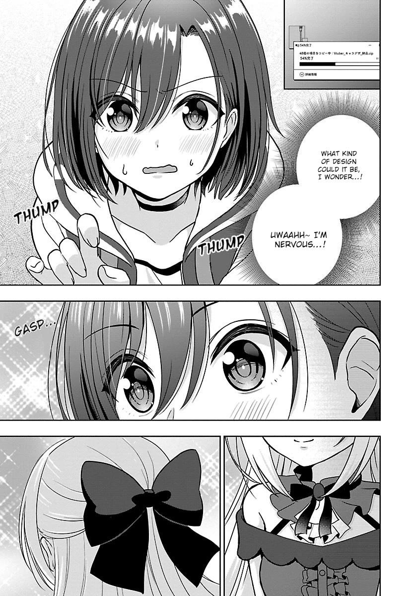 I was Heartbroken, So I Became a VTuber, But Then I Became Popular with the Older Ladies Chapter 1 page 12 - Chapter 1: An Unexpectedly Gorgeous Girl?!