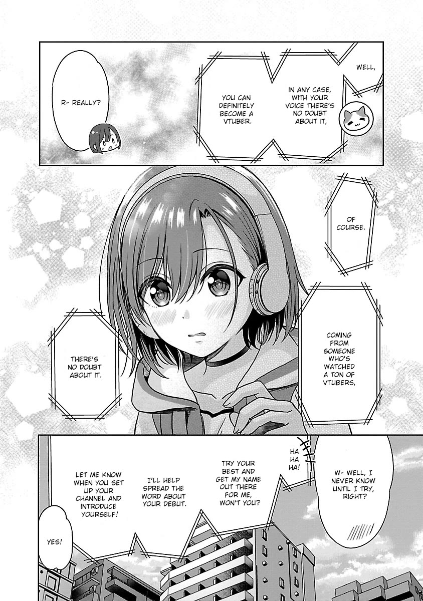 I was Heartbroken, So I Became a VTuber, But Then I Became Popular with the Older Ladies Chapter 1 page 22 - Chapter 1: An Unexpectedly Gorgeous Girl?!