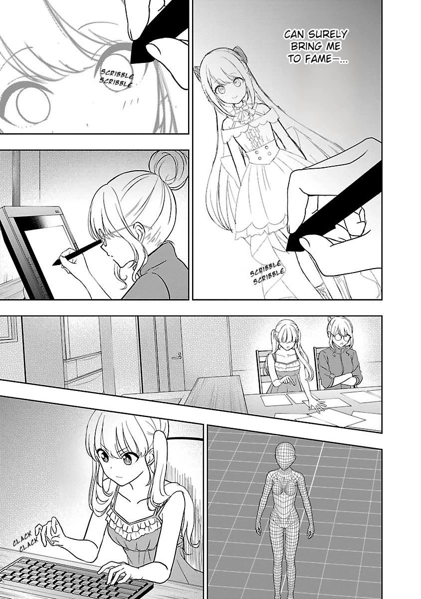 I was Heartbroken, So I Became a VTuber, But Then I Became Popular with the Older Ladies Chapter 1 page 27 - Chapter 1: An Unexpectedly Gorgeous Girl?!
