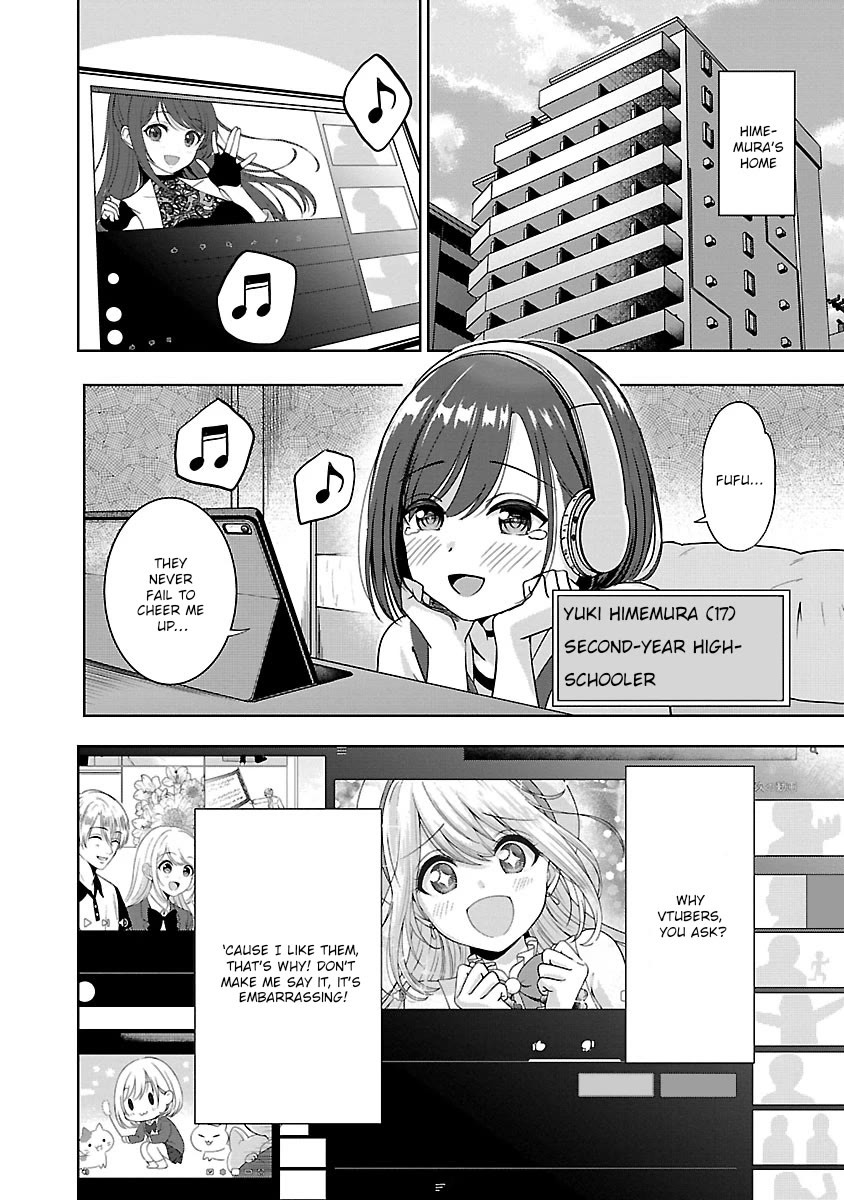 I was Heartbroken, So I Became a VTuber, But Then I Became Popular with the Older Ladies Chapter 1 page 5 - Chapter 1: An Unexpectedly Gorgeous Girl?!