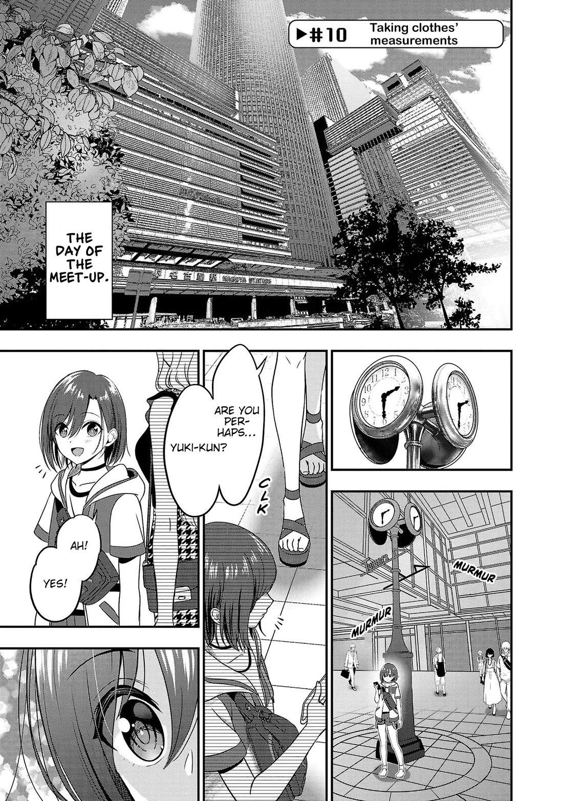 I was Heartbroken, So I Became a VTuber, But Then I Became Popular with the Older Ladies Chapter 10 page 1 - Chapter 10: Taking Clothes' Measurements
