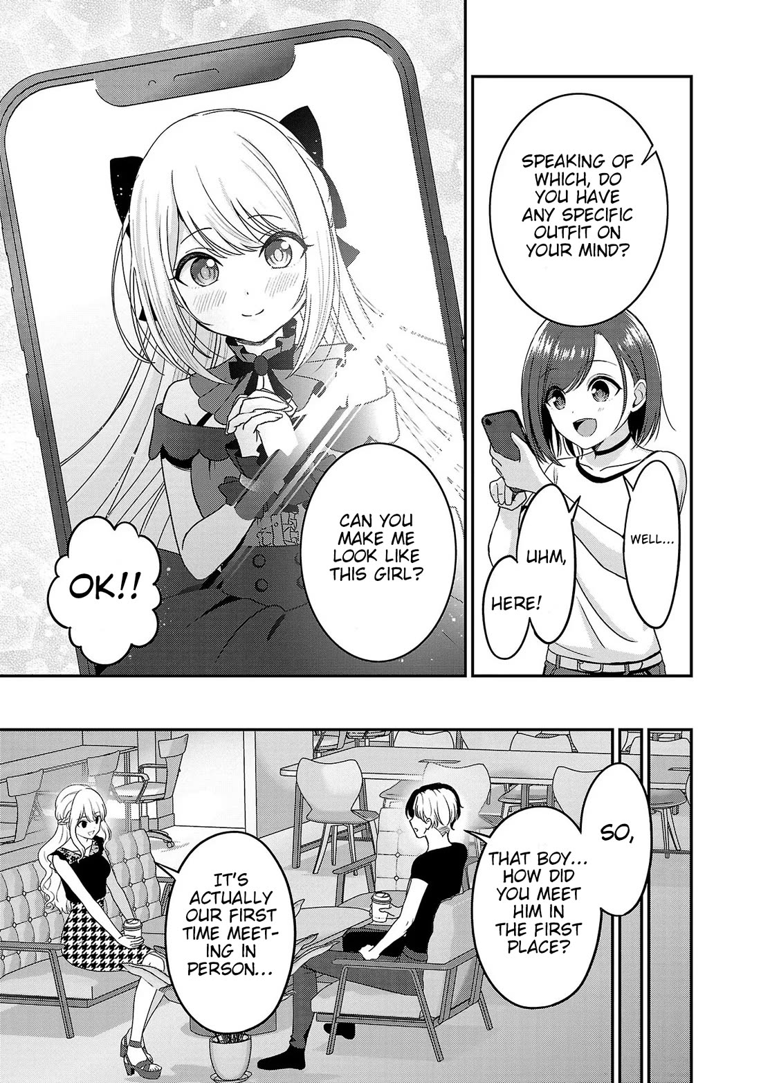 I was Heartbroken, So I Became a VTuber, But Then I Became Popular with the Older Ladies Chapter 10 page 13 - Chapter 10: Taking Clothes' Measurements