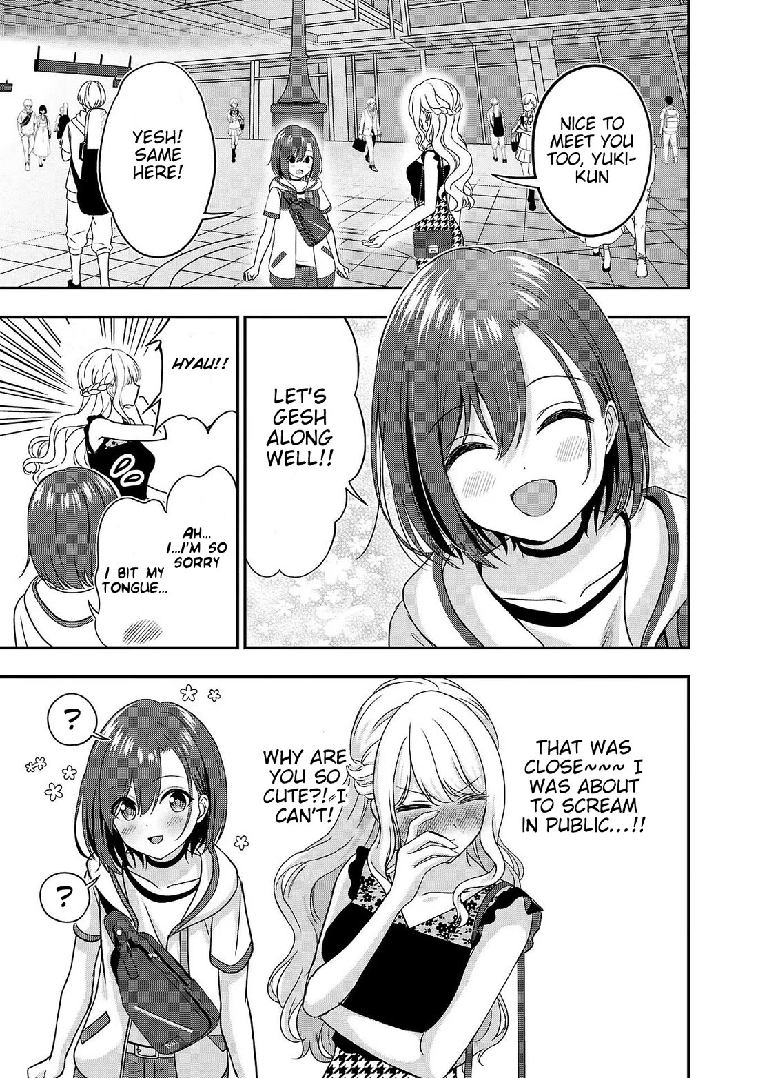 I was Heartbroken, So I Became a VTuber, But Then I Became Popular with the Older Ladies Chapter 10 page 3 - Chapter 10: Taking Clothes' Measurements