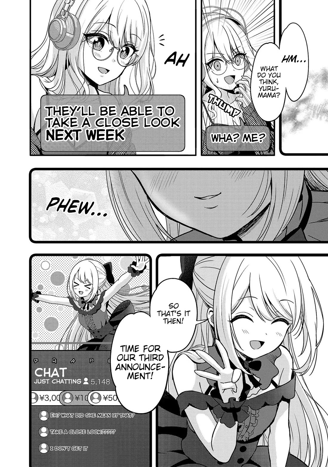 I was Heartbroken, So I Became a VTuber, But Then I Became Popular with the Older Ladies Chapter 12 page 12 - Chapter 12: 10k Subscriber Special Stream Fest
