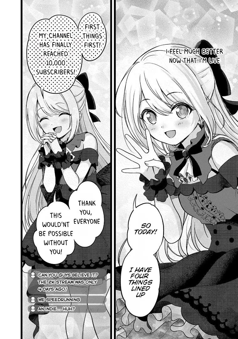 I was Heartbroken, So I Became a VTuber, But Then I Became Popular with the Older Ladies Chapter 12 page 4 - Chapter 12: 10k Subscriber Special Stream Fest