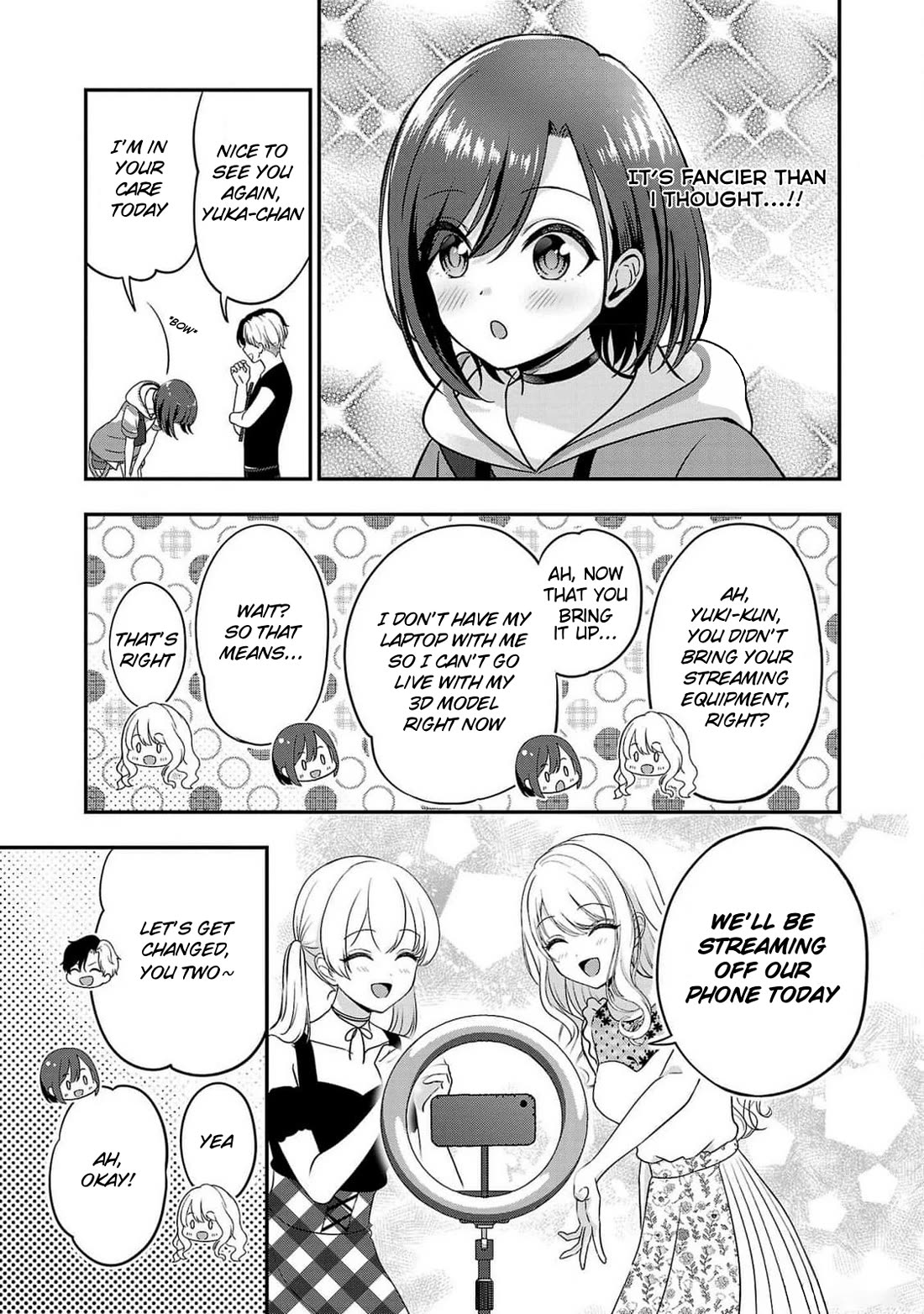 I was Heartbroken, So I Became a VTuber, But Then I Became Popular with the Older Ladies Chapter 13 page 13 - Chapter 13: I'm a Boy, Y'know
