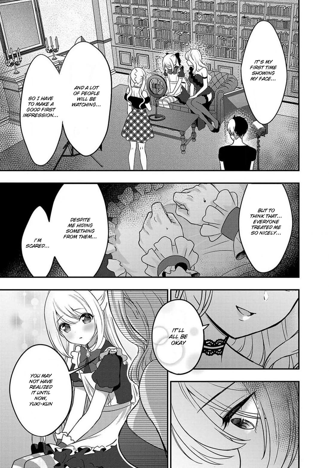 I was Heartbroken, So I Became a VTuber, But Then I Became Popular with the Older Ladies Chapter 13 page 21 - Chapter 13: I'm a Boy, Y'know