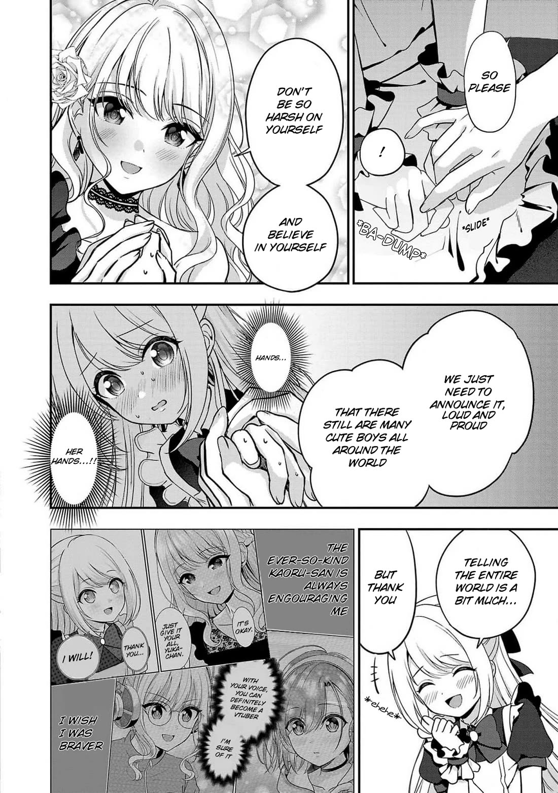 I was Heartbroken, So I Became a VTuber, But Then I Became Popular with the Older Ladies Chapter 13 page 24 - Chapter 13: I'm a Boy, Y'know