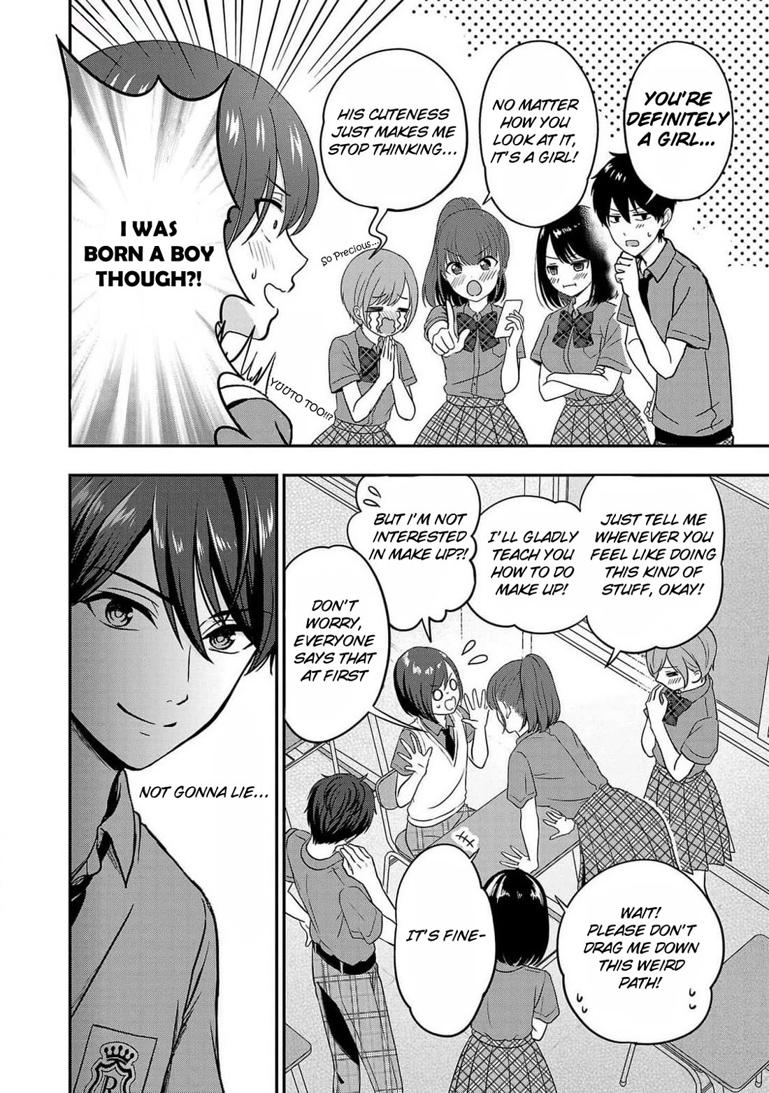 I was Heartbroken, So I Became a VTuber, But Then I Became Popular with the Older Ladies Chapter 13 page 4 - Chapter 13: I'm a Boy, Y'know