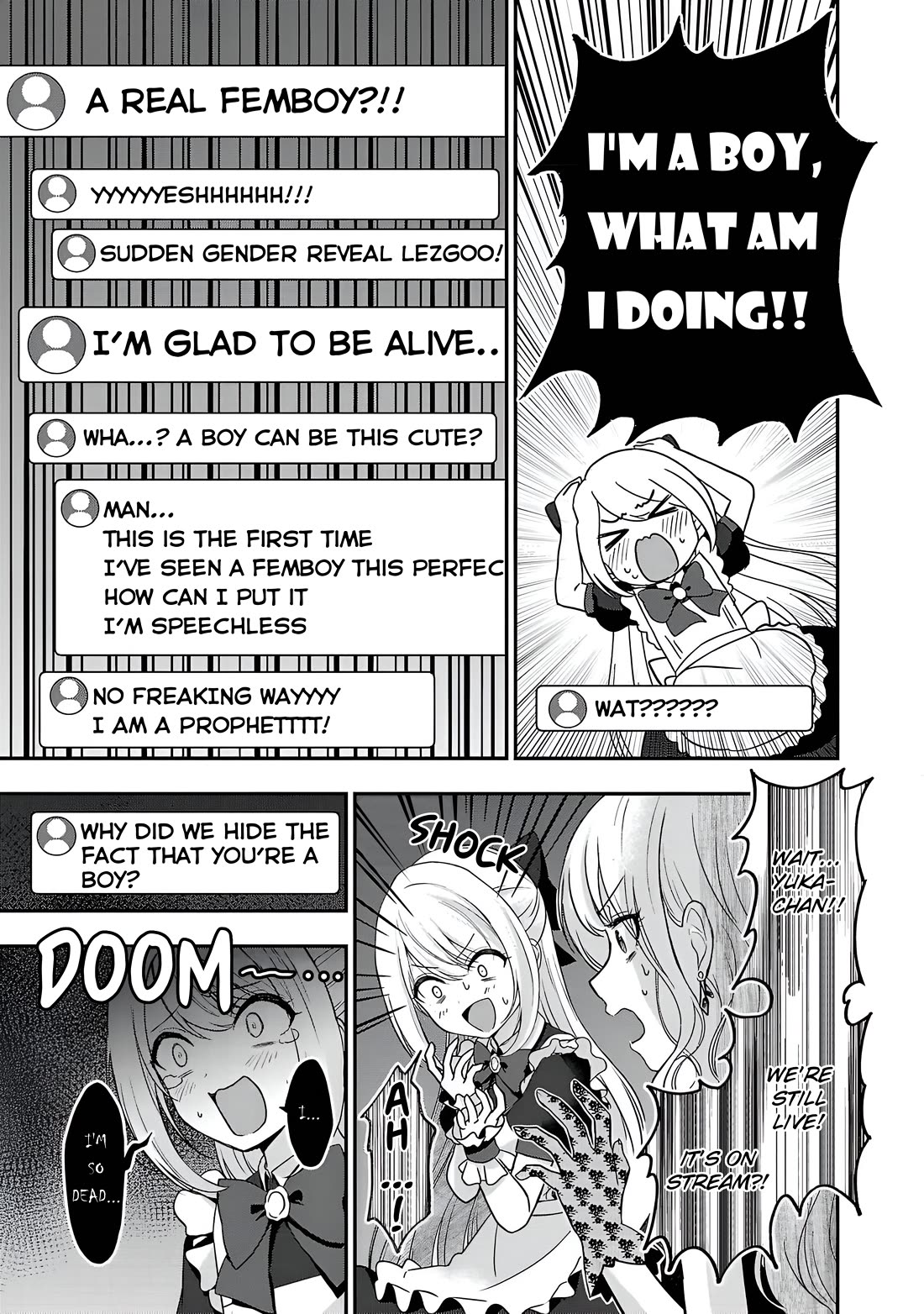 I was Heartbroken, So I Became a VTuber, But Then I Became Popular with the Older Ladies Chapter 14 page 15 - Chapter 14: Girly Yuka And Yurumama off-collab!