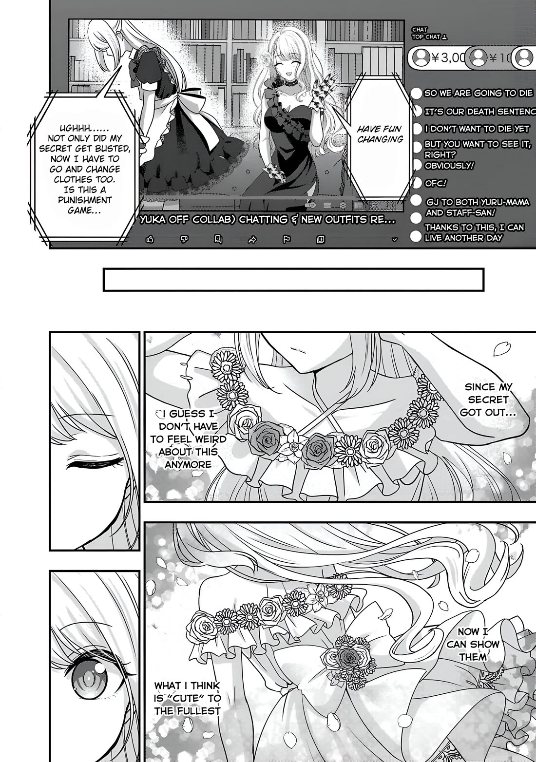 I was Heartbroken, So I Became a VTuber, But Then I Became Popular with the Older Ladies Chapter 14 page 18 - Chapter 14: Girly Yuka And Yurumama off-collab!