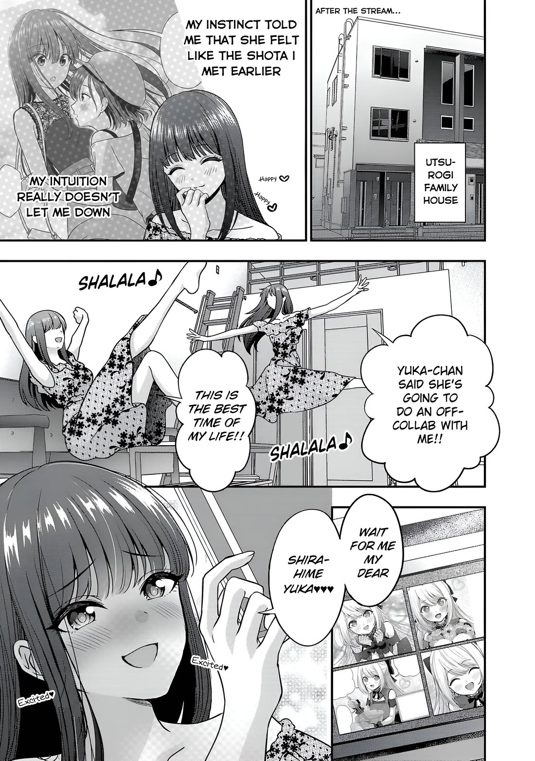 I was Heartbroken, So I Became a VTuber, But Then I Became Popular with the Older Ladies Chapter 14 page 25 - Chapter 14: Girly Yuka And Yurumama off-collab!
