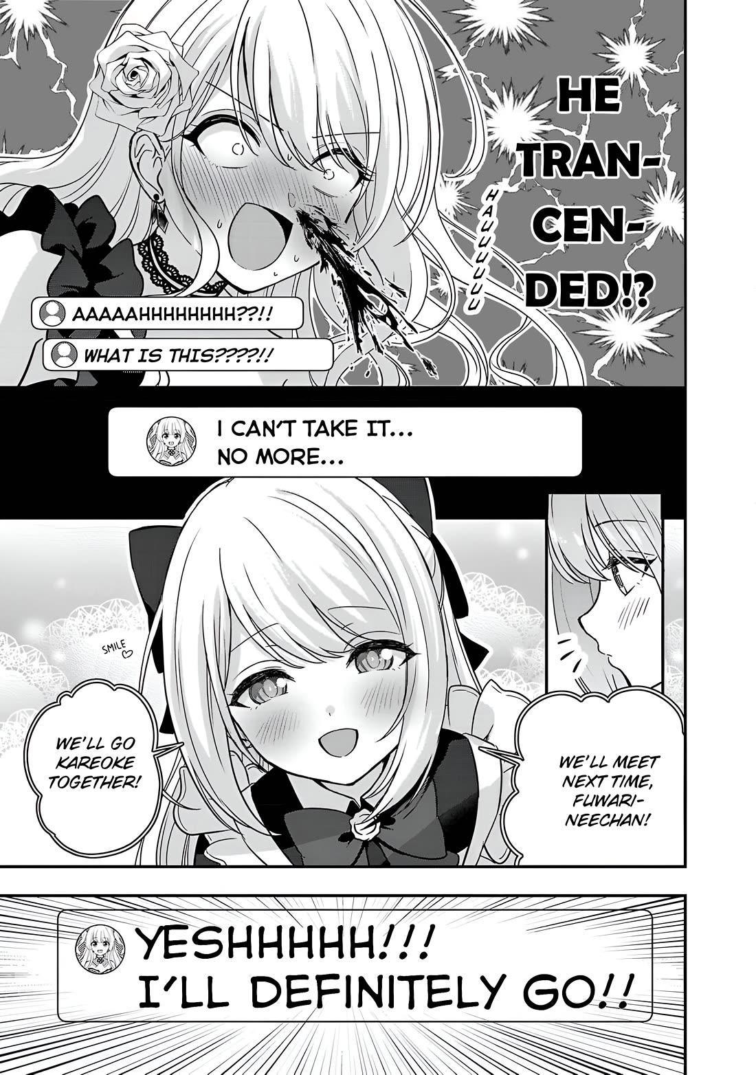 I was Heartbroken, So I Became a VTuber, But Then I Became Popular with the Older Ladies Chapter 14 page 9 - Chapter 14: Girly Yuka And Yurumama off-collab!