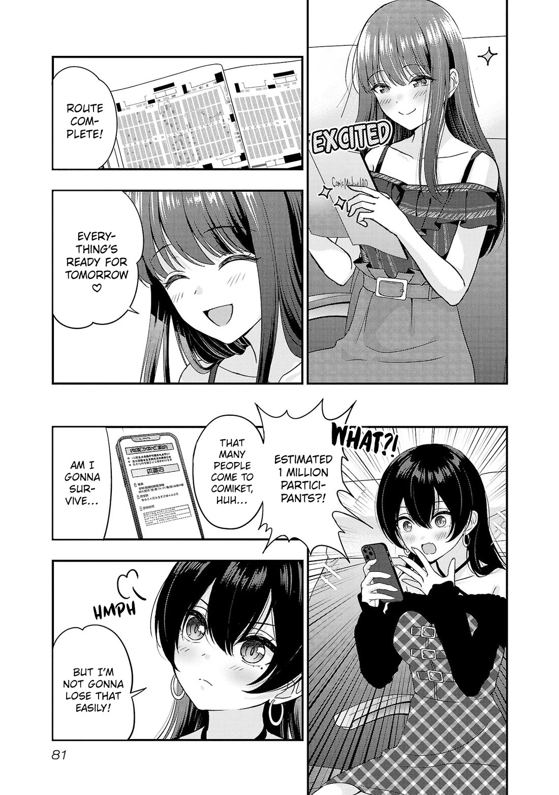 I was Heartbroken, So I Became a VTuber, But Then I Became Popular with the Older Ladies Chapter 15 page 23 - Chapter 15: Marching to the Comiket with a Deadly ASMR