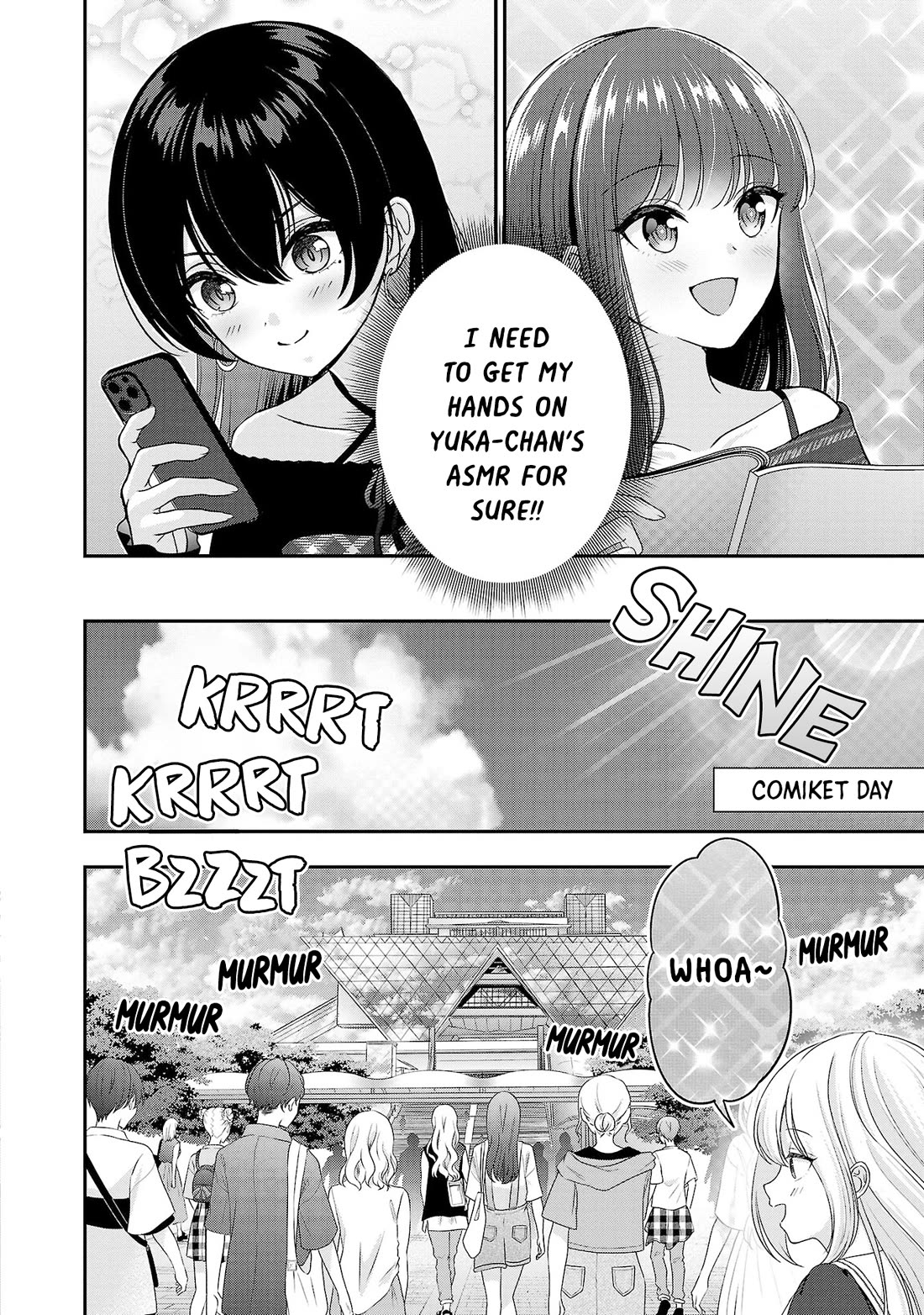 I was Heartbroken, So I Became a VTuber, But Then I Became Popular with the Older Ladies Chapter 15 page 24 - Chapter 15: Marching to the Comiket with a Deadly ASMR