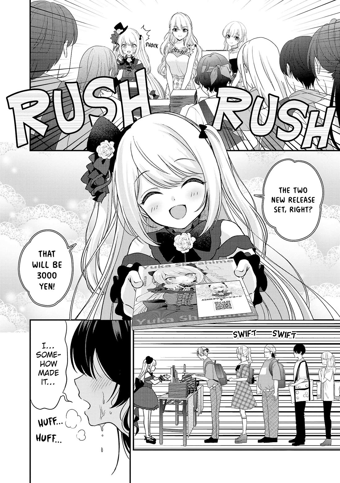 I was Heartbroken, So I Became a VTuber, But Then I Became Popular with the Older Ladies Chapter 16 page 14 - Chapter 16: The First Day of Comiket! With Many Events...