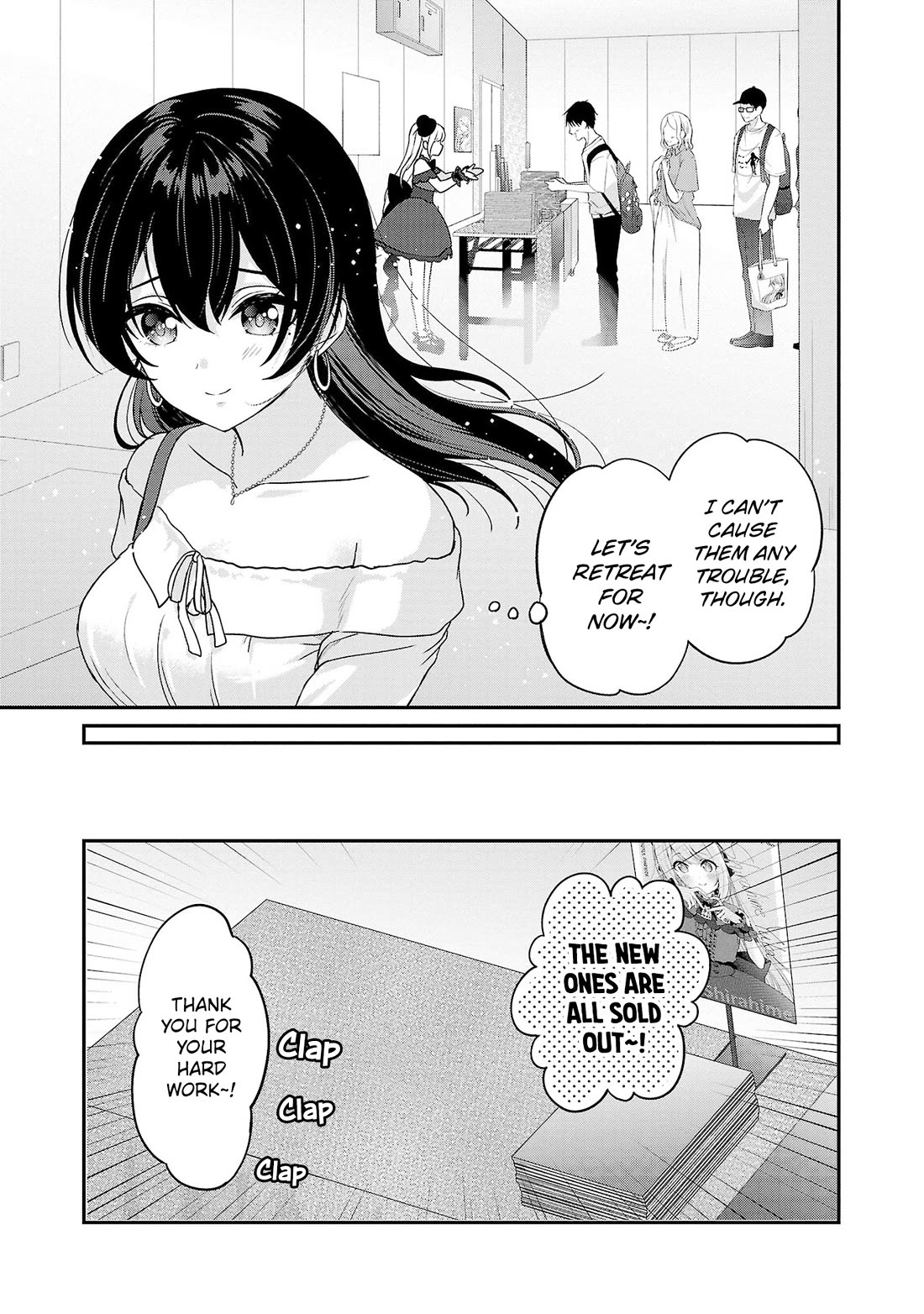 I was Heartbroken, So I Became a VTuber, But Then I Became Popular with the Older Ladies Chapter 16 page 17 - Chapter 16: The First Day of Comiket! With Many Events...