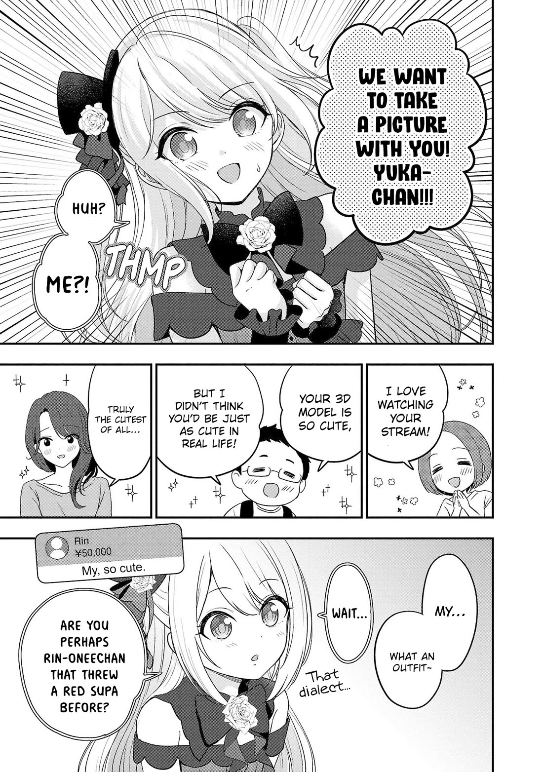 I was Heartbroken, So I Became a VTuber, But Then I Became Popular with the Older Ladies Chapter 16 page 19 - Chapter 16: The First Day of Comiket! With Many Events...