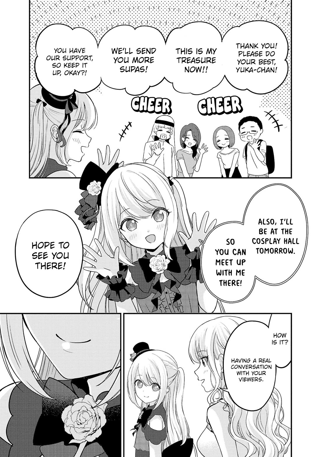 I was Heartbroken, So I Became a VTuber, But Then I Became Popular with the Older Ladies Chapter 16 page 21 - Chapter 16: The First Day of Comiket! With Many Events...