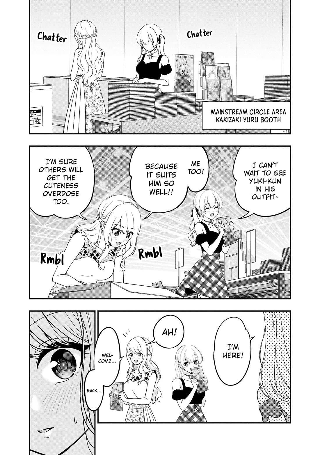 I was Heartbroken, So I Became a VTuber, But Then I Became Popular with the Older Ladies Chapter 16 page 7 - Chapter 16: The First Day of Comiket! With Many Events...
