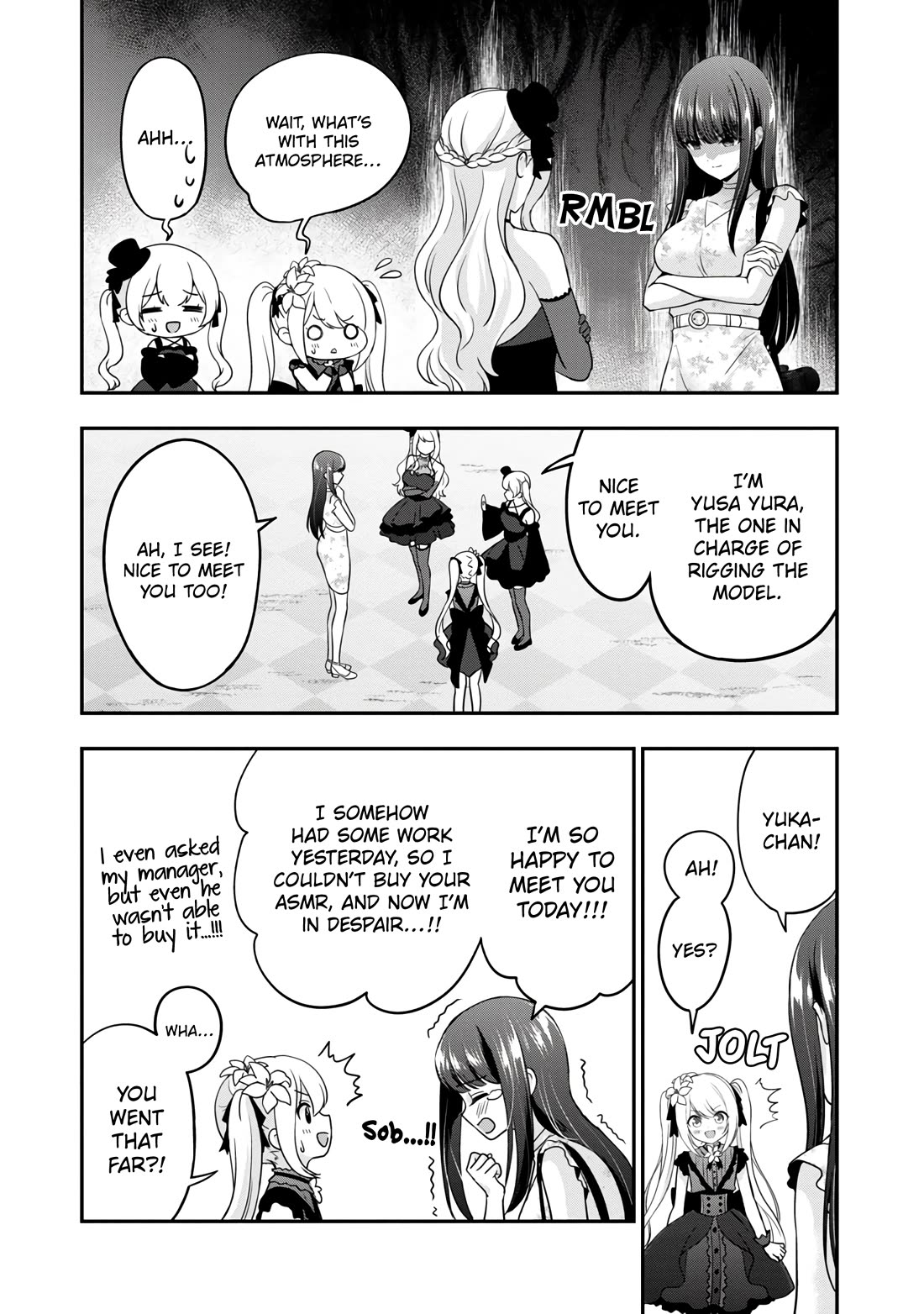 I was Heartbroken, So I Became a VTuber, But Then I Became Popular with the Older Ladies Chapter 17 page 23 - Chapter 17: Comiket Day 2! A Clash Between The Two...