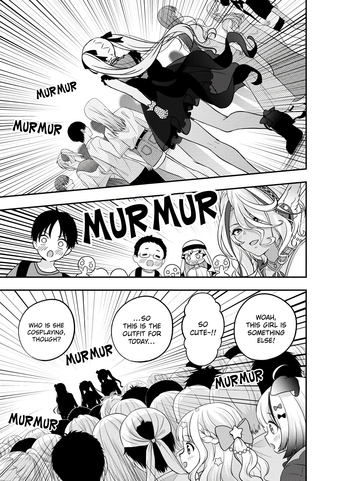 I was Heartbroken, So I Became a VTuber, But Then I Became Popular with the Older Ladies Chapter 17 page 7 - Chapter 17: Comiket Day 2! A Clash Between The Two...