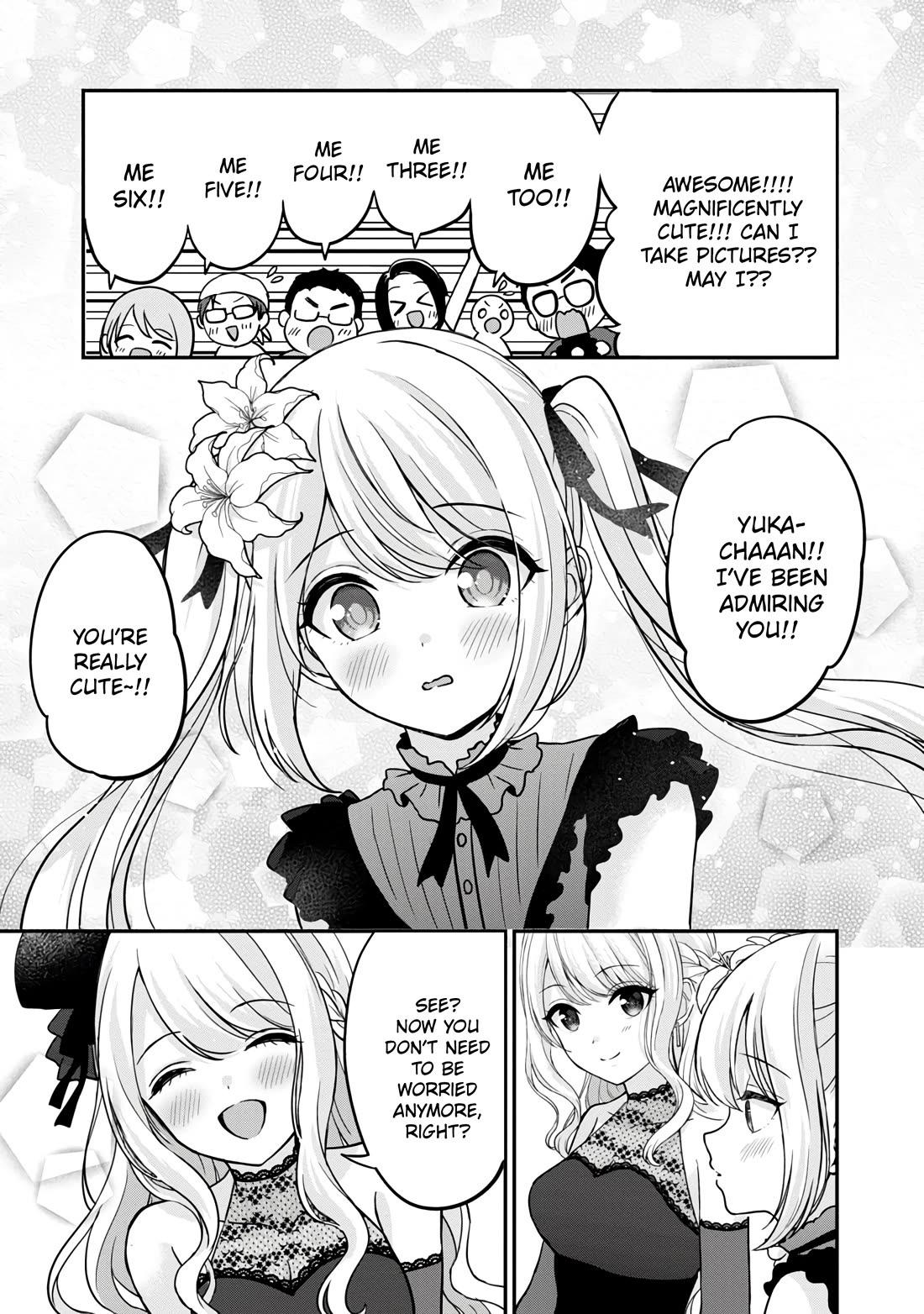 I was Heartbroken, So I Became a VTuber, But Then I Became Popular with the Older Ladies Chapter 17 page 9 - Chapter 17: Comiket Day 2! A Clash Between The Two...