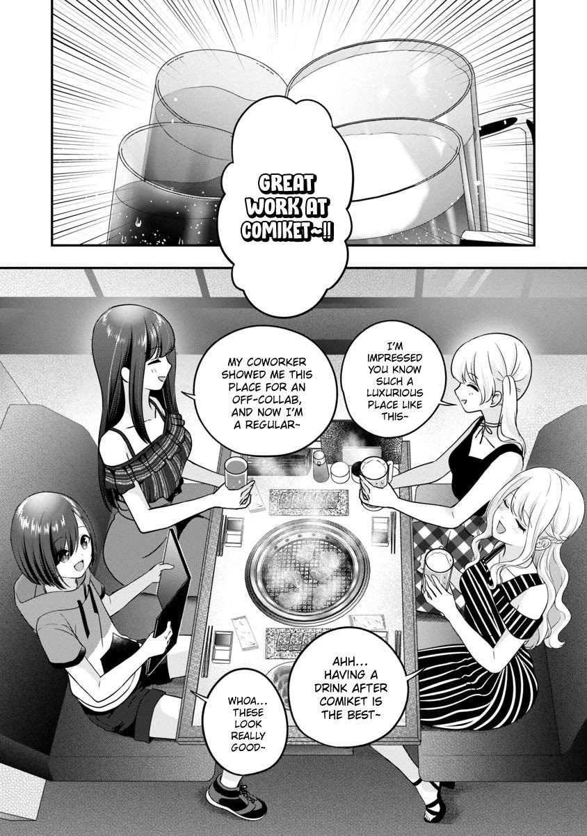 I was Heartbroken, So I Became a VTuber, But Then I Became Popular with the Older Ladies Chapter 18 page 12 - Chapter 18: Comiket Day 3... And Brewing Loves!