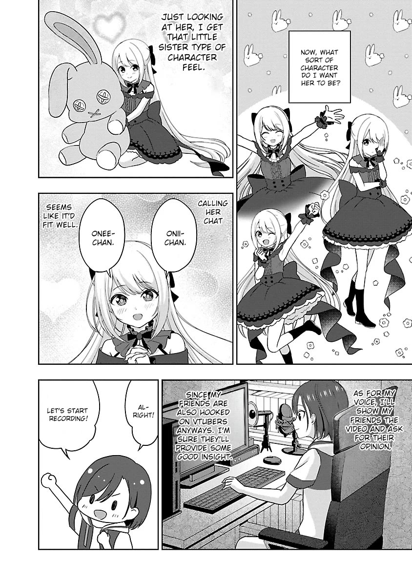 I was Heartbroken, So I Became a VTuber, But Then I Became Popular with the Older Ladies Chapter 2 page 4 - Chapter 2: Let’s shoot a self-introduction video!