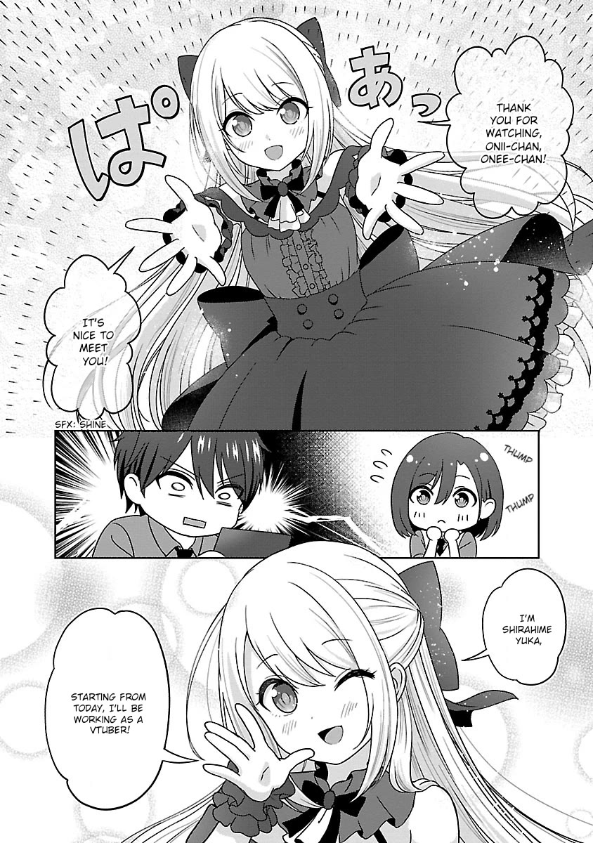 I was Heartbroken, So I Became a VTuber, But Then I Became Popular with the Older Ladies Chapter 2 page 8 - Chapter 2: Let’s shoot a self-introduction video!