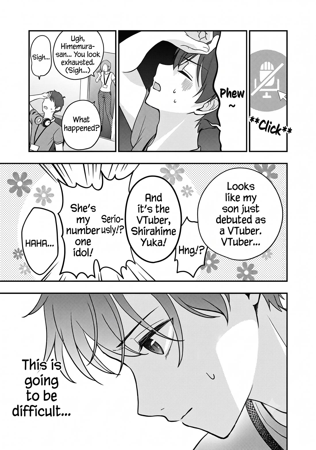I was Heartbroken, So I Became a VTuber, But Then I Became Popular with the Older Ladies Chapter 22 page 5 - Chapter 22