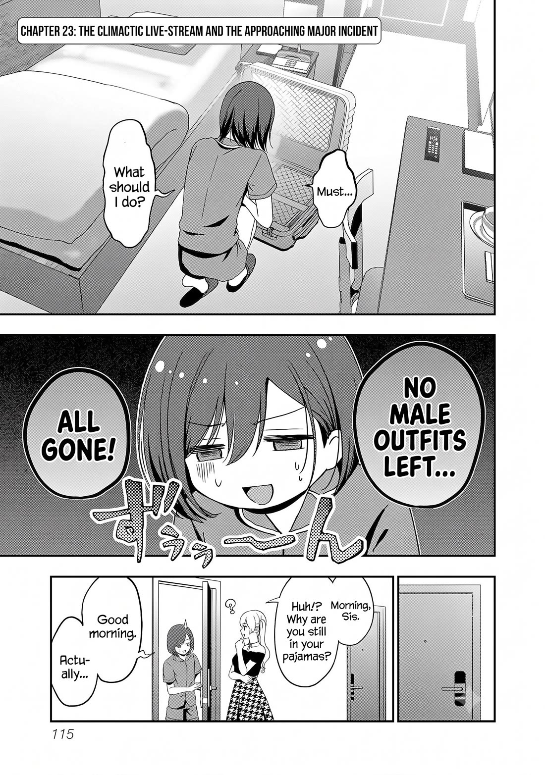 I was Heartbroken, So I Became a VTuber, But Then I Became Popular with the Older Ladies Chapter 23 page 1 - Chapter 23
