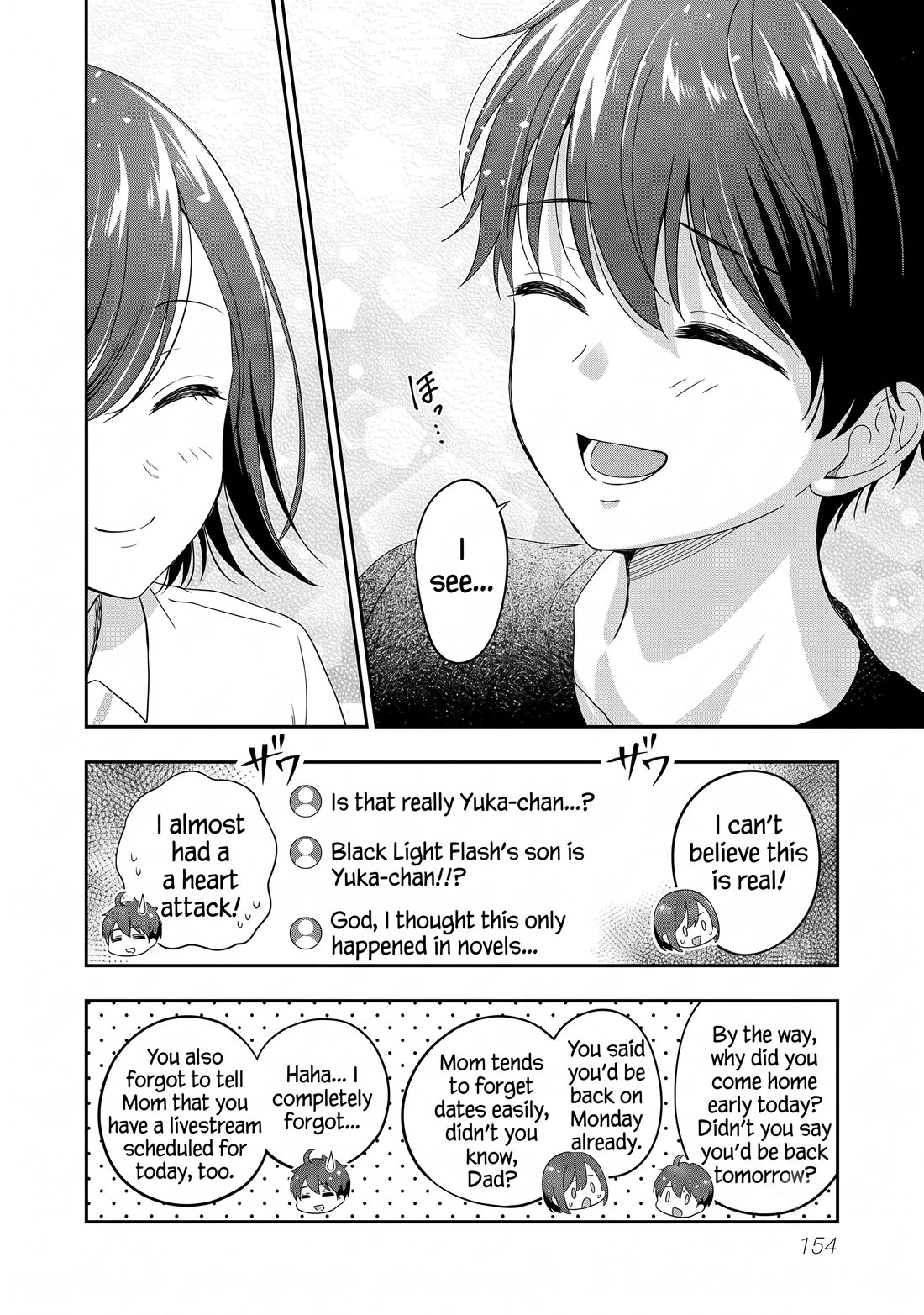 I was Heartbroken, So I Became a VTuber, But Then I Became Popular with the Older Ladies Chapter 24 page 14 - Chapter 24