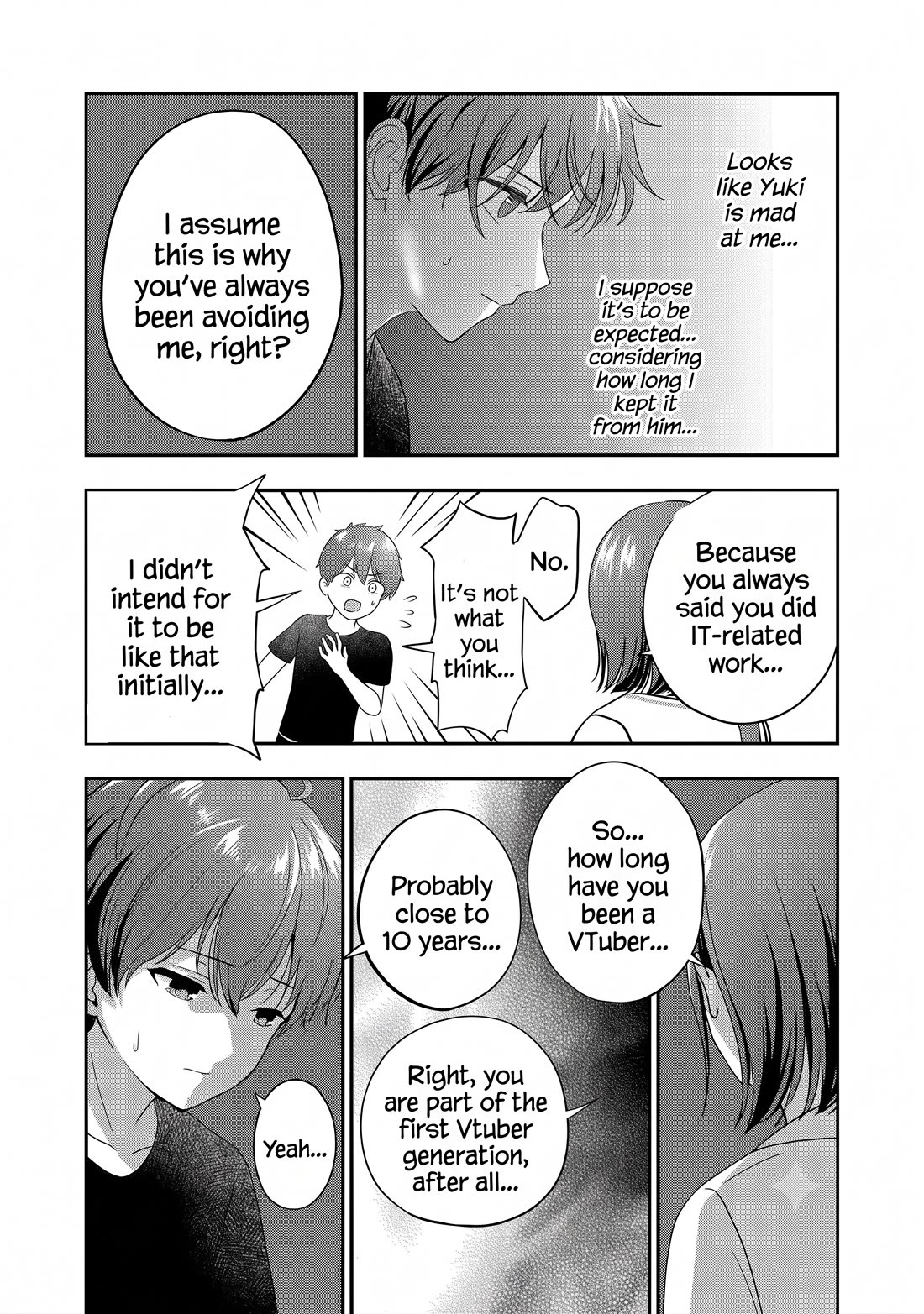 I was Heartbroken, So I Became a VTuber, But Then I Became Popular with the Older Ladies Chapter 24 page 9 - Chapter 24