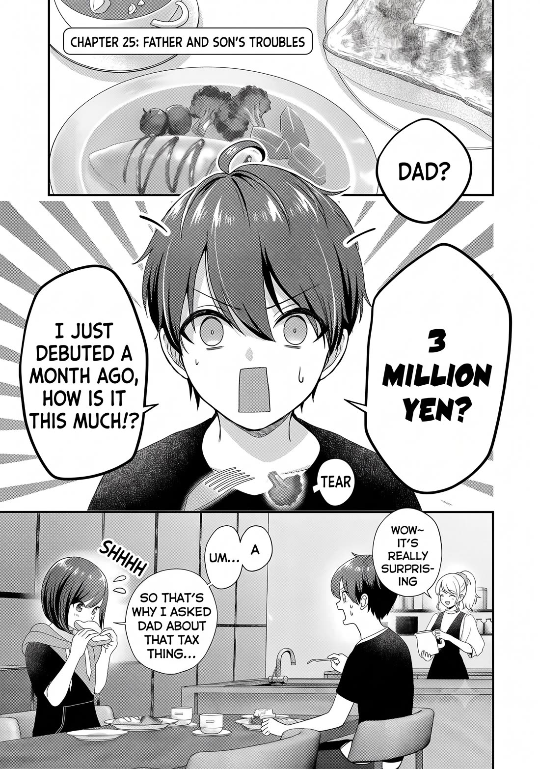 I was Heartbroken, So I Became a VTuber, But Then I Became Popular with the Older Ladies Chapter 25 page 1 - Chapter 25