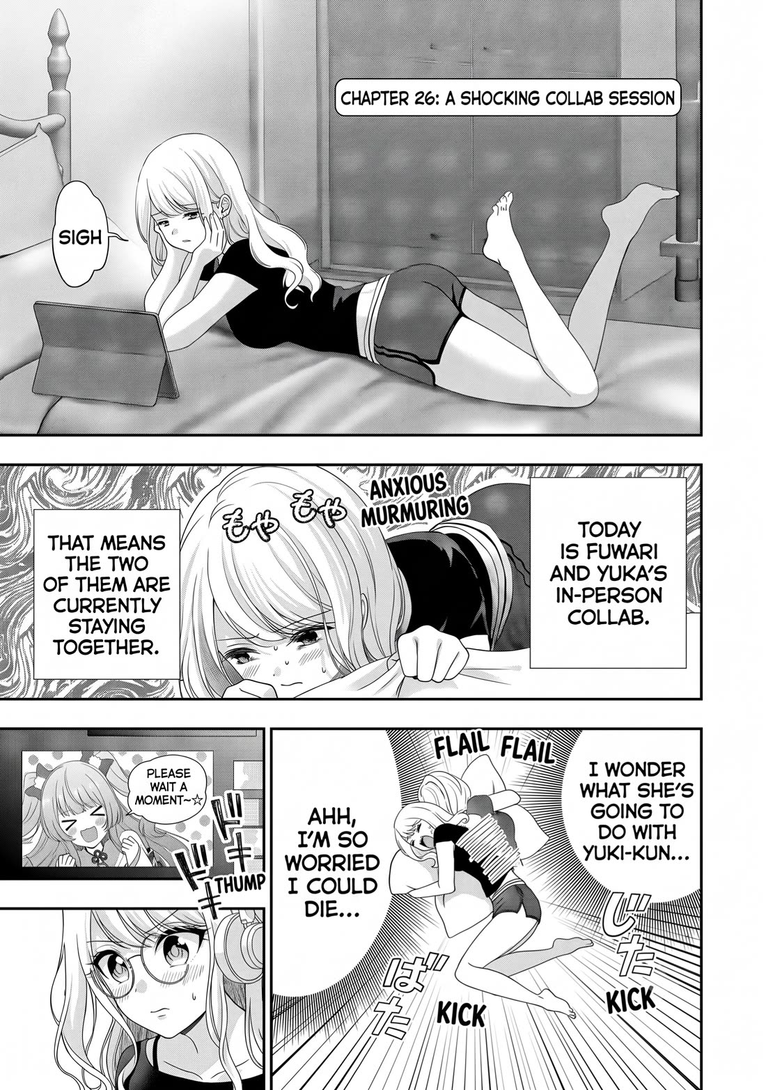 I was Heartbroken, So I Became a VTuber, But Then I Became Popular with the Older Ladies Chapter 26 page 1 - Chapter 26