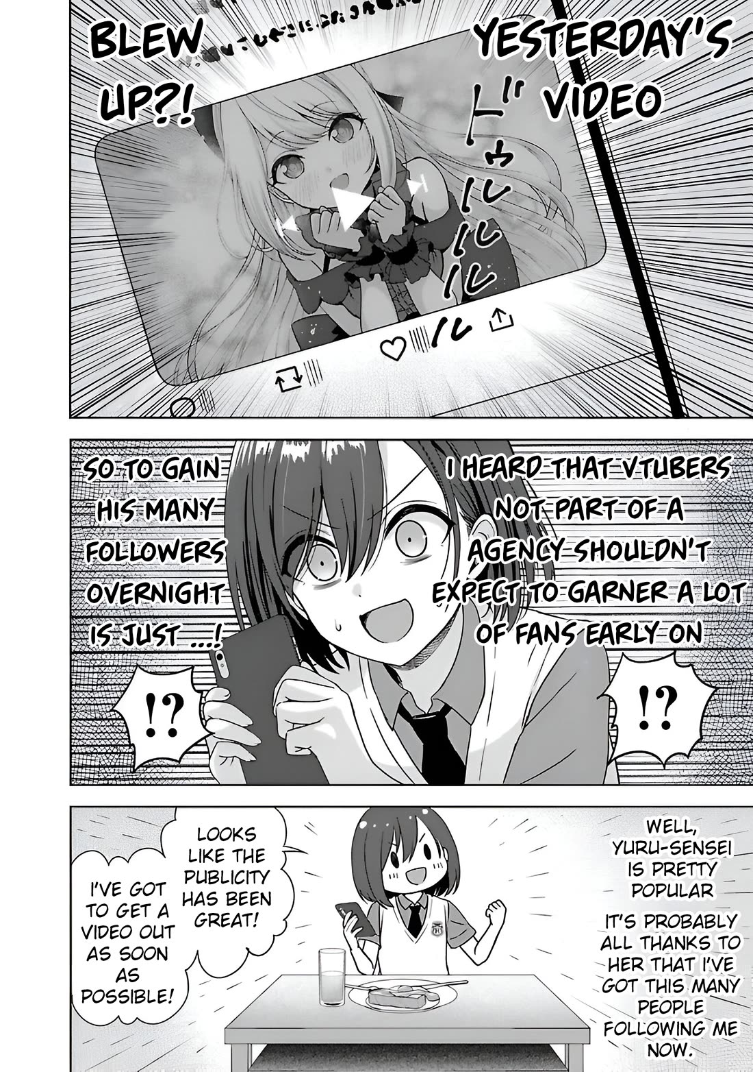 I was Heartbroken, So I Became a VTuber, But Then I Became Popular with the Older Ladies Chapter 3 page 14 - Chapter 3: Channel Set-up